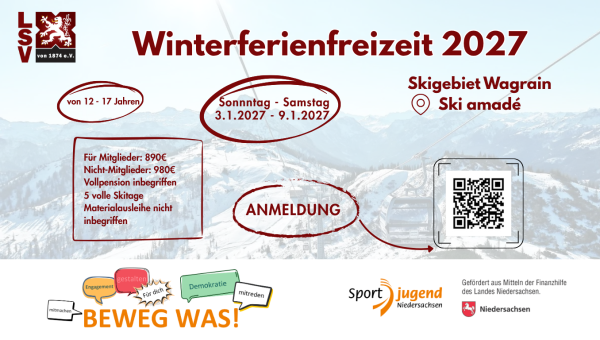 Winterferienfreizeit 2027 in Wagrain 